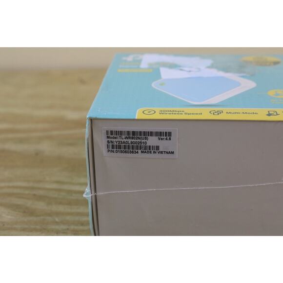 New TP-Link N300 Wireless Portable Nano Travel Router TL-WR802N Sealed - Picture 5 of 5